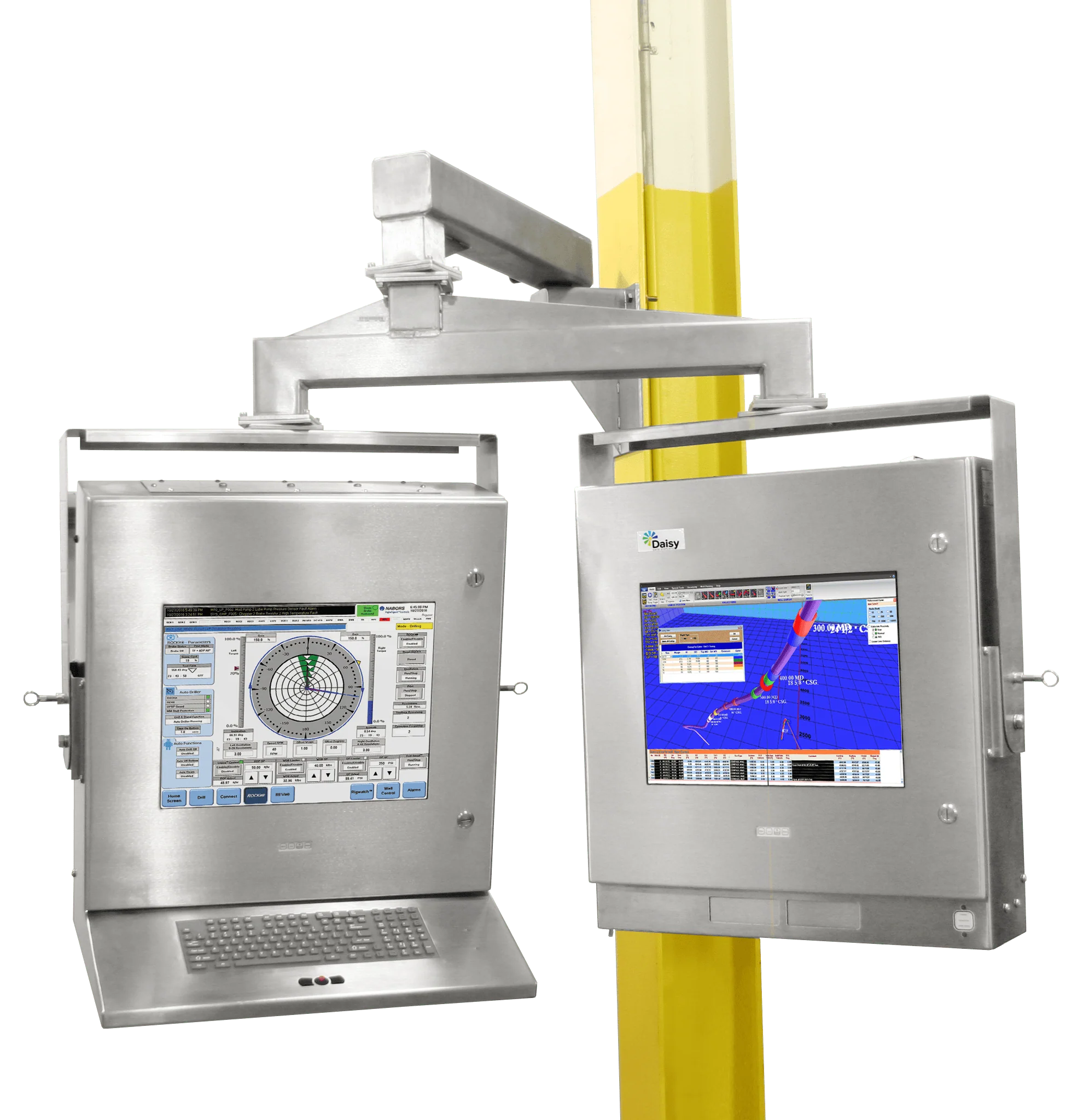 2 Units on one Swing Arm