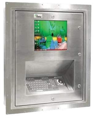 2670 Series: Aseptic Industrial HMI Flush Mount Monitors