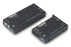 KVM extender transmitter and receiver system